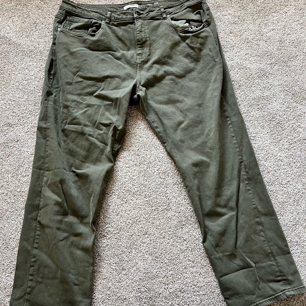 Warp + Weft Forest Green Trousers